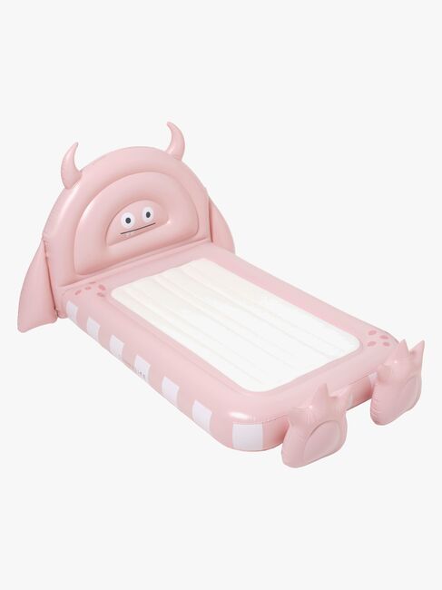 SUNNYLiFE  Puhallettava Lastensänky, Monster Pink