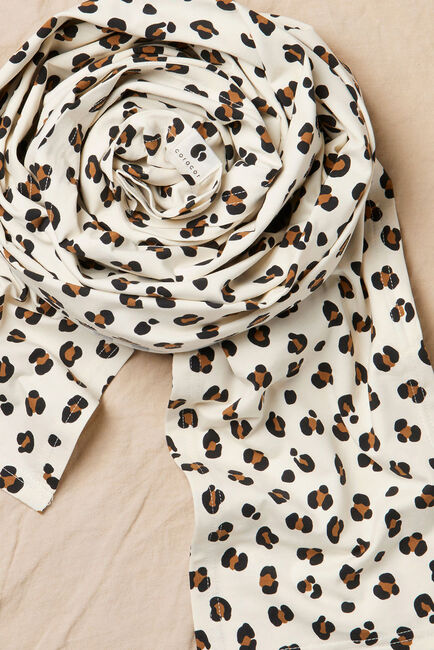 Coracor Kantoliina, Leopard/Luonnonvalkoinen