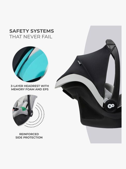 Kinderkraft MINK PRO i-Size Turvakaukalo, Grey