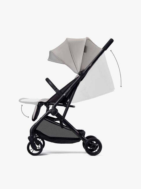 Kinderkraft INDY 3 Matkarattaat, Urban Grey