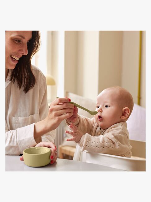 Everyday Baby Lusikka Silikoni 2-pack, Keltainen