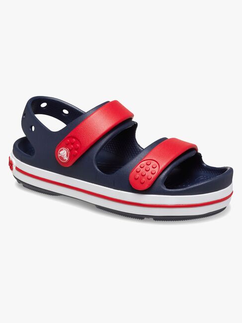 Crocs Crocband Cruiser Kids Pistokkaat, Navy/Varsity Red