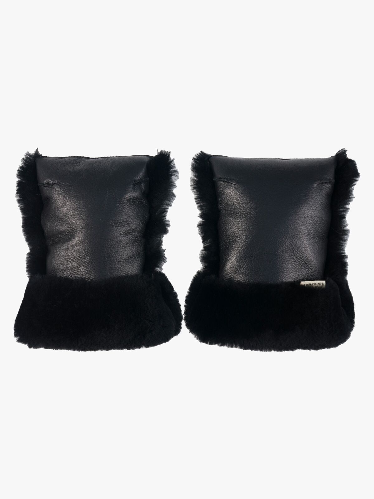 BINIBAMBA Lampaantalja Coated Buggy Kädenlämmitin Vaunuihin, Noir