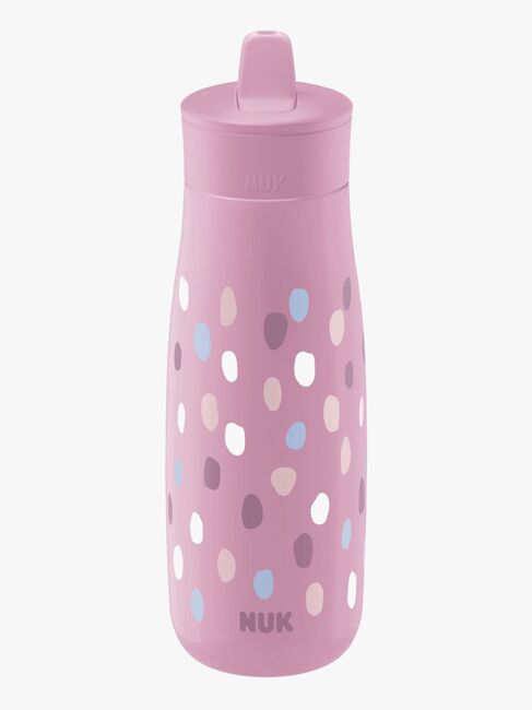 NUK Mini-Me Flip Pullo, Purple Dots