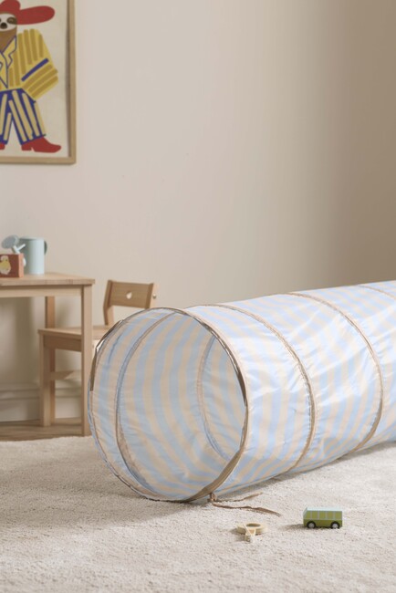 Kid's Concept Leikkitunneli Raidallinen, Sininen