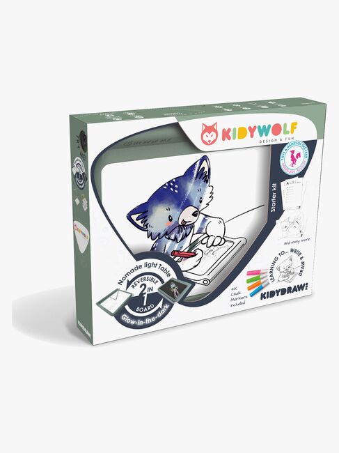 Kidywolf KIDY-DRAW PRO Valotaulu Piirrä & Opi