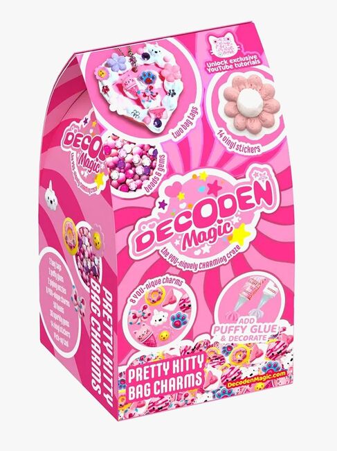 Decoden Magic Mini Pretty Kitty Askartelusetti Laukkukorut