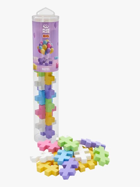 Plus-Plus Rakennussarja + Pohjalevy & Tuubi 3x15 Osaa