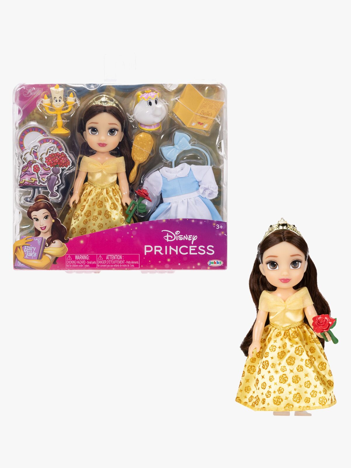 Disney Prinsessat Be Our Guest Nukke Belle 15 cm