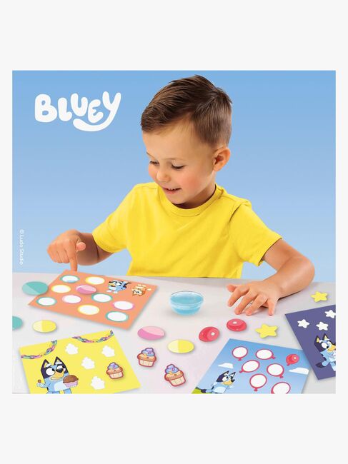 SES Creative Bluey Askartelusetti Tarrat