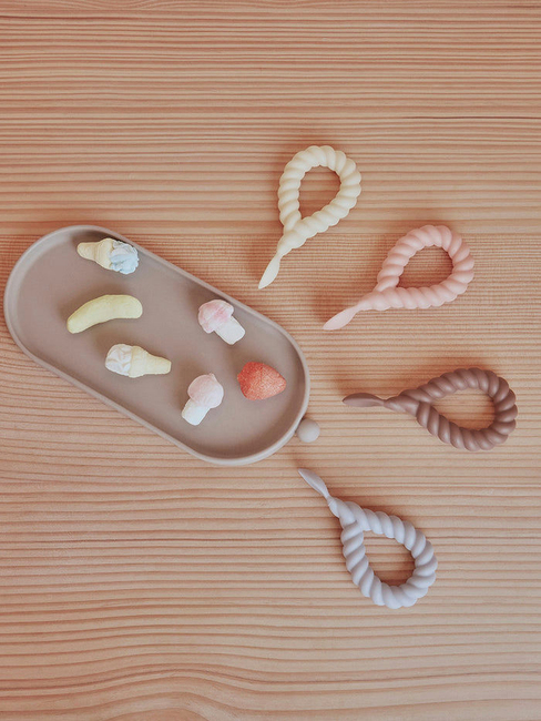 OYOY Mellow Lusikka + Kahva 2-pack, Vanilla