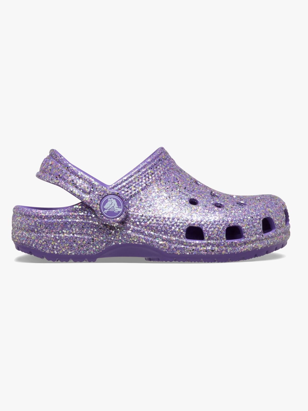 Crocs Classic Fantasy Glitter Kids Pistokkaat, Violetti