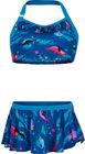 Color Kids Bikinit Hameella UPF40+, Blue Sapphire