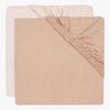 Jollein Muotoonommeltu Aluslakana 60x120 2-pack, Blush/Wild Rose