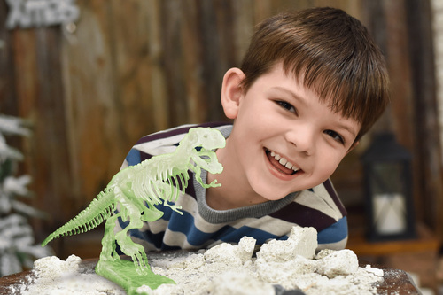 Toyrock Steam Fossiilisetti T-rex Glow In The Dark