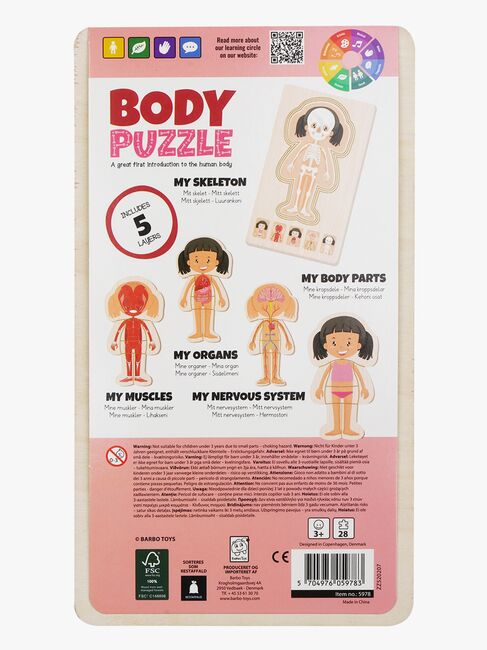 Barbo Toys Kehopalapeli, Vaaleanpunainen