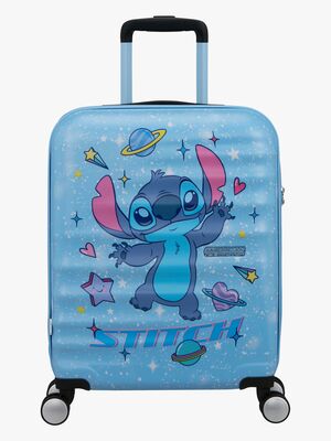 American Tourister Wavebreaker Disney Spinner Matkalaukku 35L, Stitch Universe