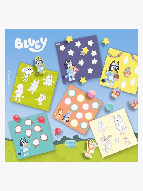 SES Creative Bluey Askartelusetti Tarrat