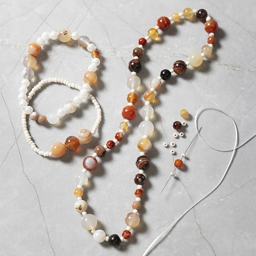 Creativ Company Helmisetti, Ruskea