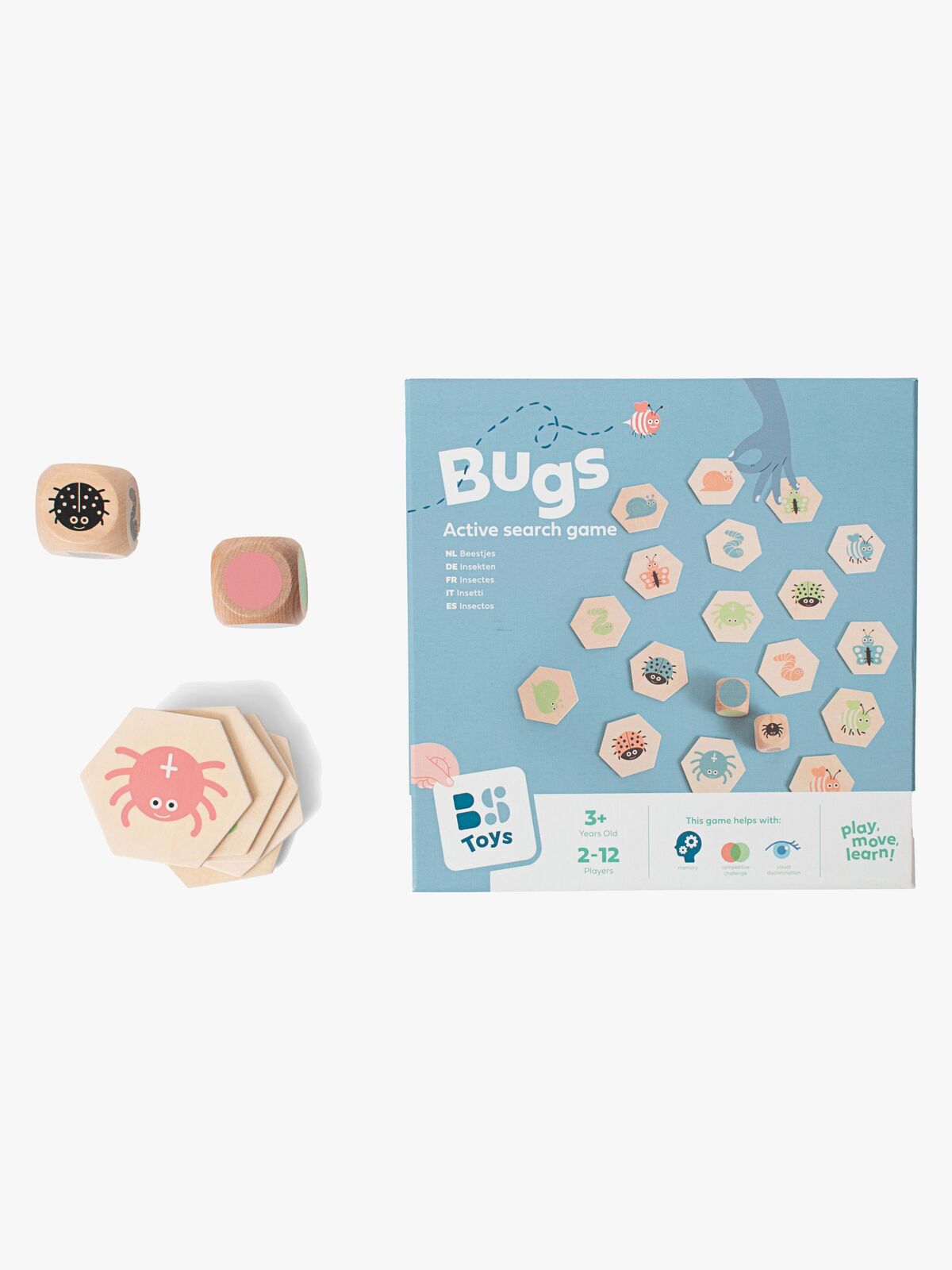 BS Toys Muistipeli Hyönteiset