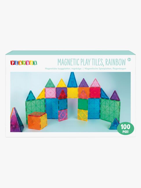 Playbox  Magneettiset Laatat 100 Osaa