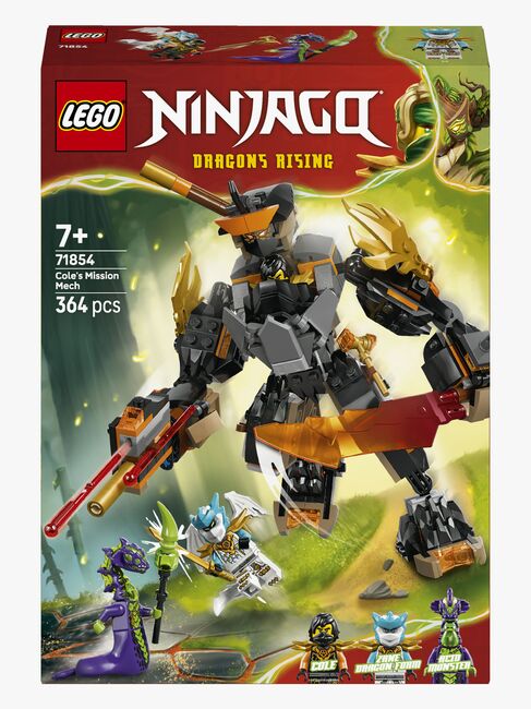 LEGO Ninjago 71854 Colen tehtävärobotti ja Lohikäärme-Zane