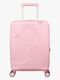 American Tourister Mickey Magic Spinner Matkalaukku 37-44L, Pastel Pink