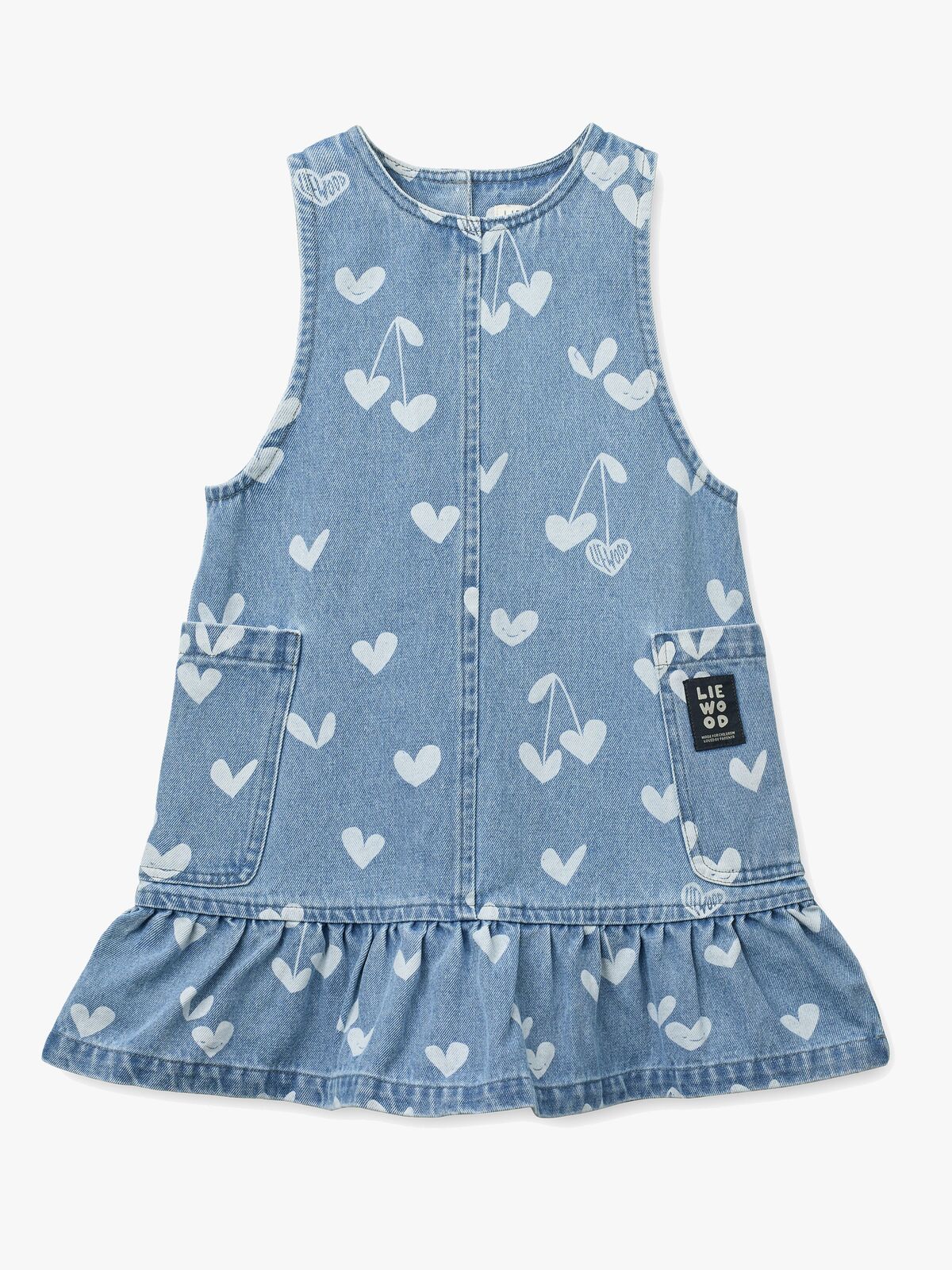 LIEWOOD Angelica Farkkumekko, Sweetshearts/Light Blue Denim