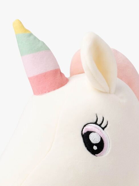 Teddykompaniet Pehmolelu Makaava Yksisarvinen 52 cm, Valkoinen