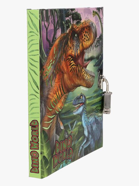 Dino World Päiväkirja + Riippulukko