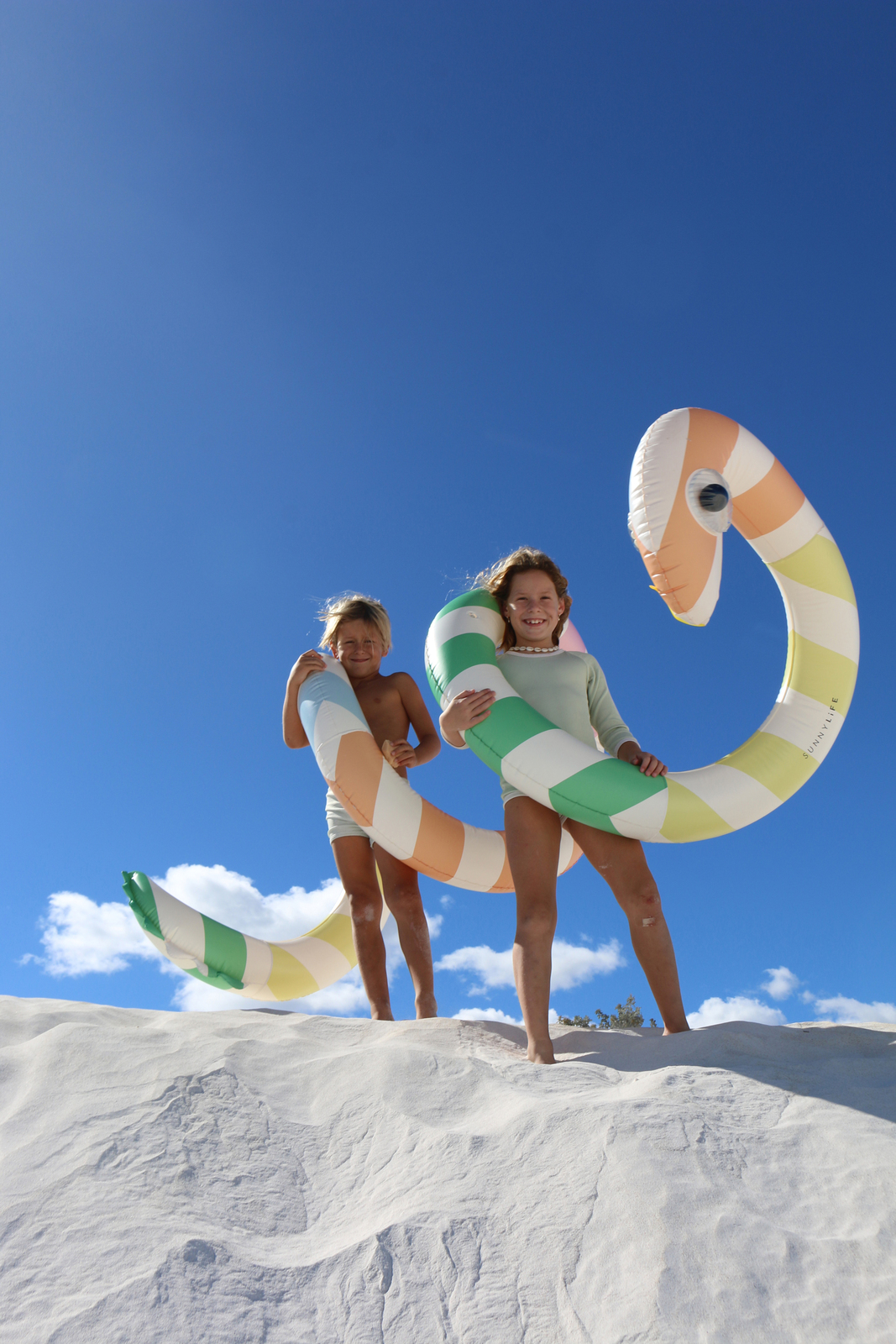 SUNNYLiFE  Suuri Uimalelu, Poolside Sorbet Stripe