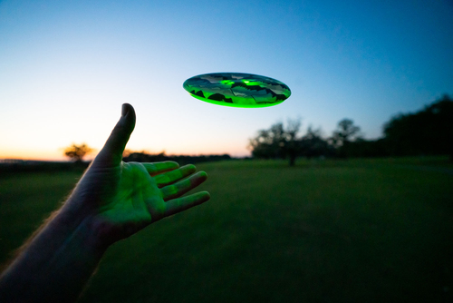Waboba Wingman UFO Frisbee + LED-valo