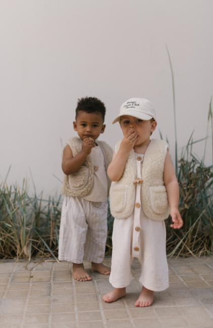 BINIBAMBA Merino Snuggle Liivi, Milk