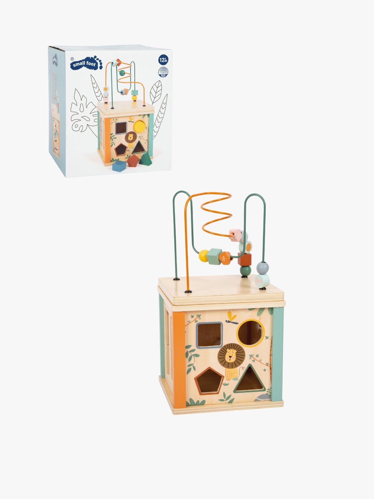 Small Foot Aktiviteettikuutio Safari