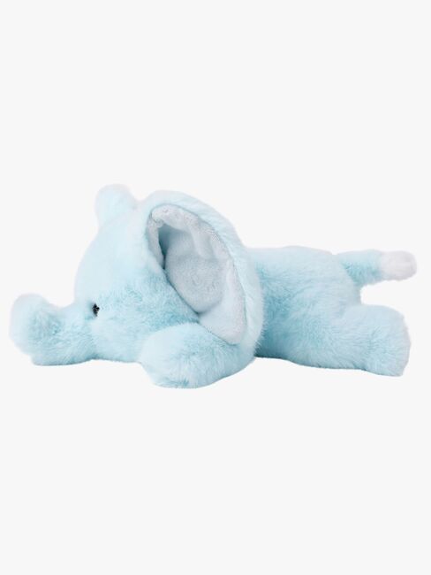 Teddykompaniet Pehmolelu Makaava Norsu 34 cm, Vaaleansininen