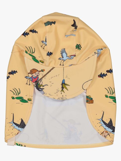 Geggamoja UV-Suojalakki Peppi Pitkätossu, Keltainen