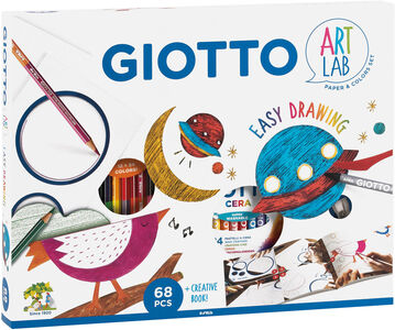Giotto Art Lab Easy Drawing Askartelupakkaus