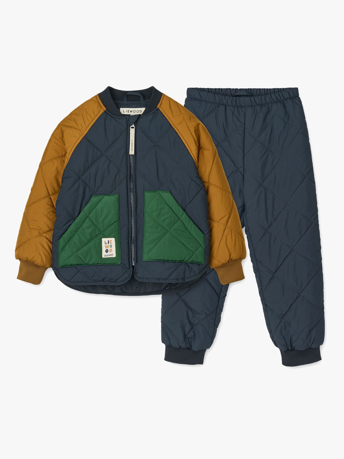 LIEWOOD Zella Kevyttoppapuku, Classic Navy Multi Mix