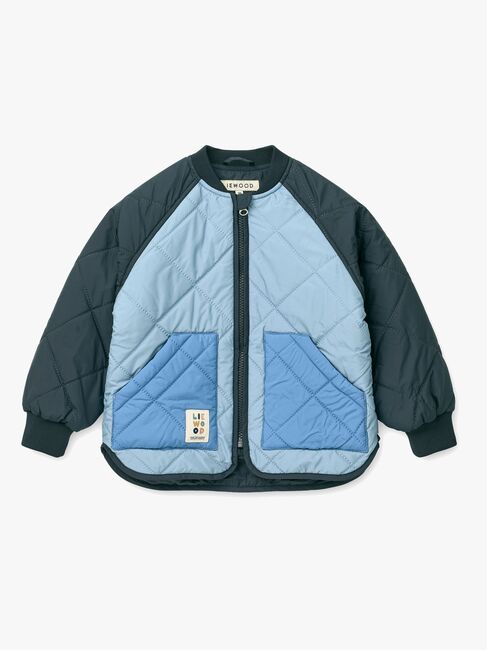 LIEWOOD Zella Kevyttoppapuku, Beach blue/Classic navy/mix