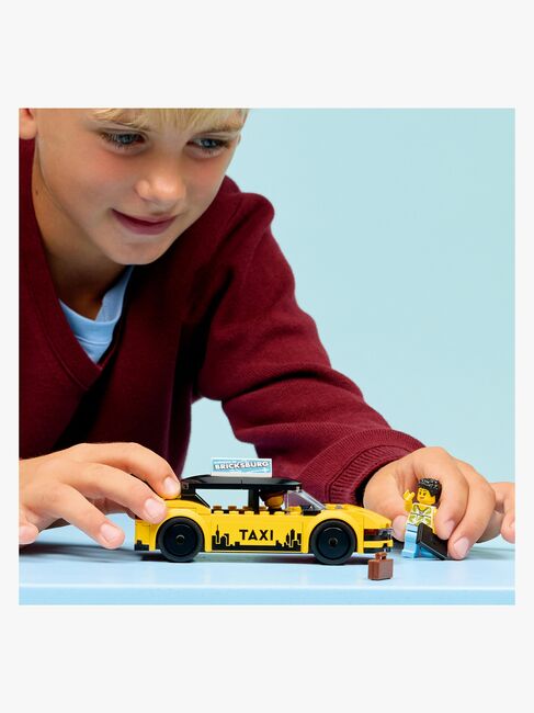 LEGO City 60487 Keltainen taksi
