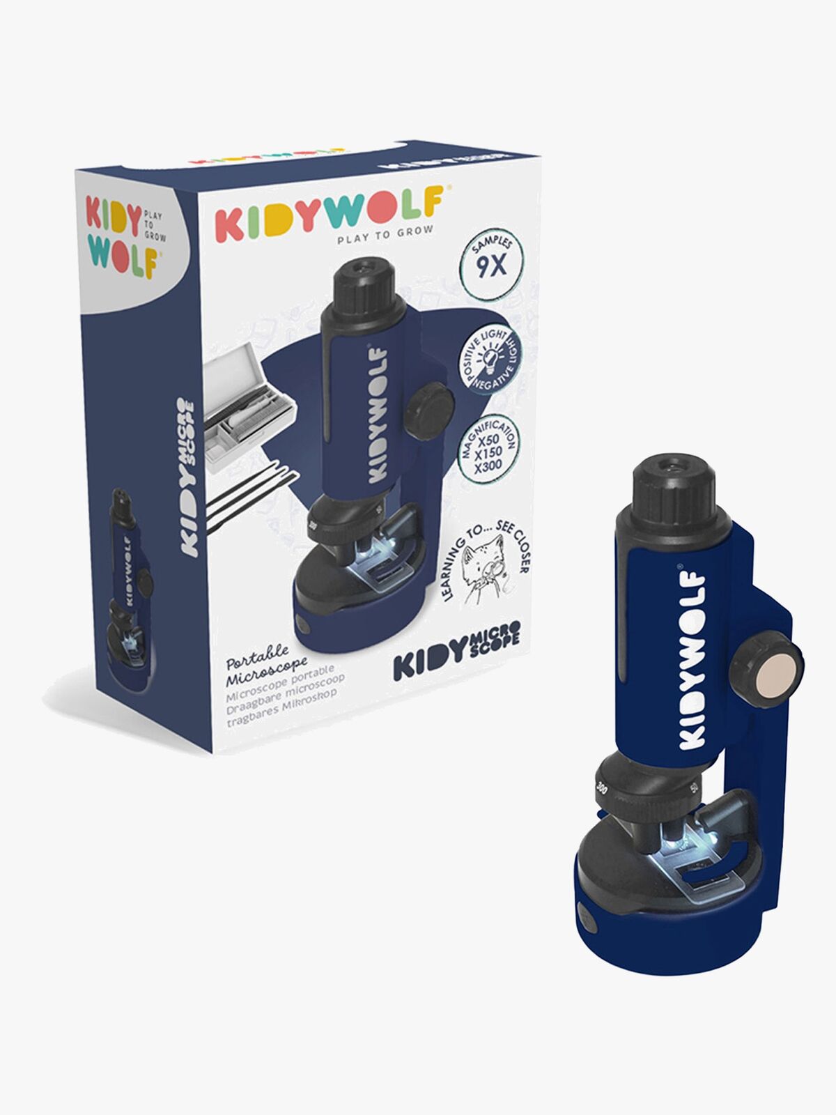 Kidywolf KIDYMICROSCOPE Mikroskooppi, Sininen