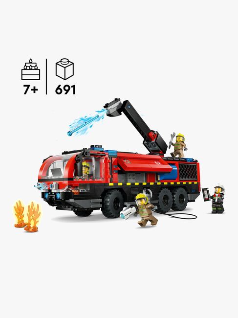 LEGO City 60499 Lentokentän paloauto