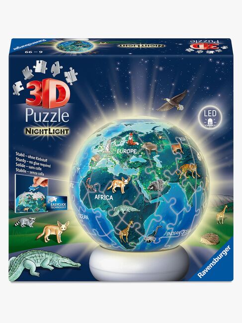 Ravensburger Gabbyn Nukketalo 3D-palapeli Maapallo Yövalo 72