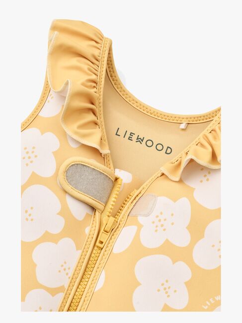 LIEWOOD Dove Uimaliivi, Flower/Lemon Yellow