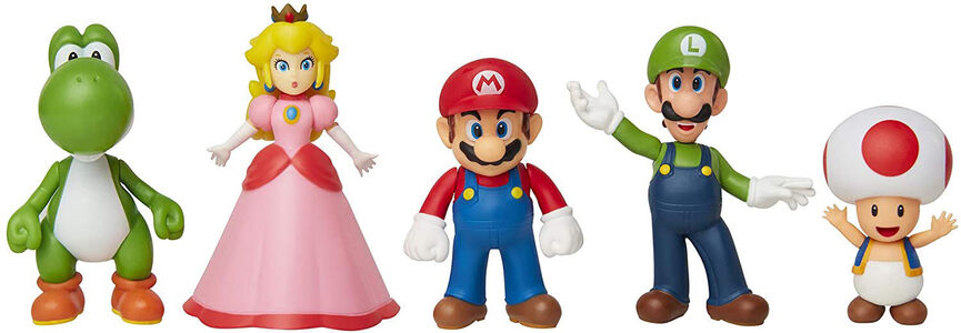 Nintendo Figuurit Mario & Friends 5-pack