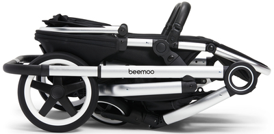 Beemoo Pro Twin Sisarusvaunut + Vaunukoppa, Black