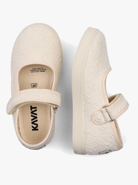 Kavat Skåre Ballerinakengät, Off White