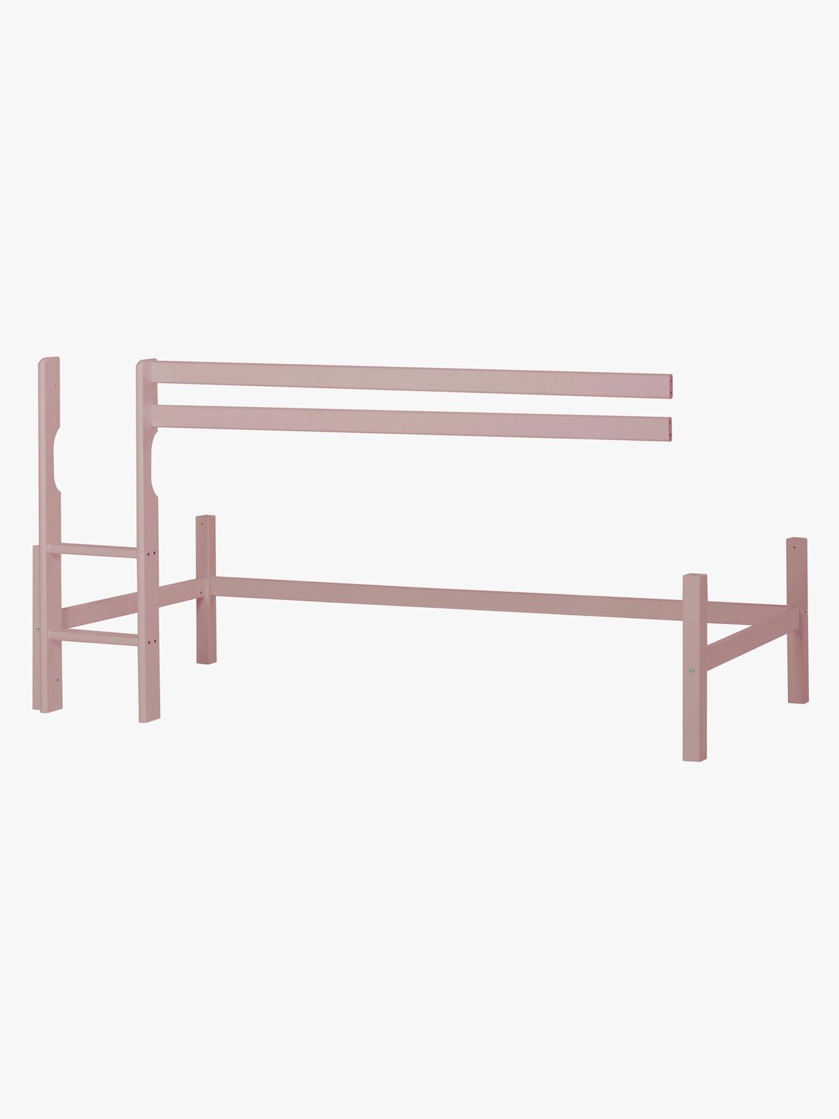 Hoppekids Parvisängyn Runko 90x200 ECO Dream, Pale Rose