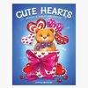 Cozy Värityskirja  Cute Hearts