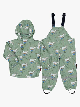 Geggamoja  Vuorellinen Sadeasu Peppi Pitkätossu, Vihreä